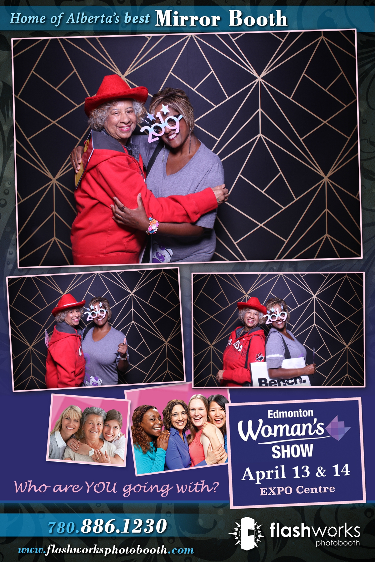 Spring Edmonton Woman's Show 2019 | View more photos from the event at gallery.flashworksphotobooth.com/u/FlashworksPhotoboothInc/Spring-Edmonton-Womans-Show-2019